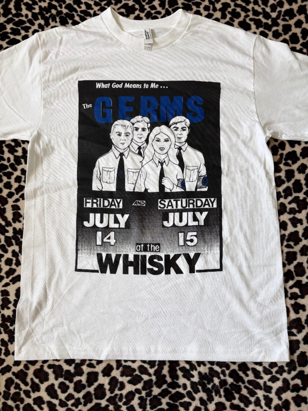 Germs Vintage Flyer Tee.